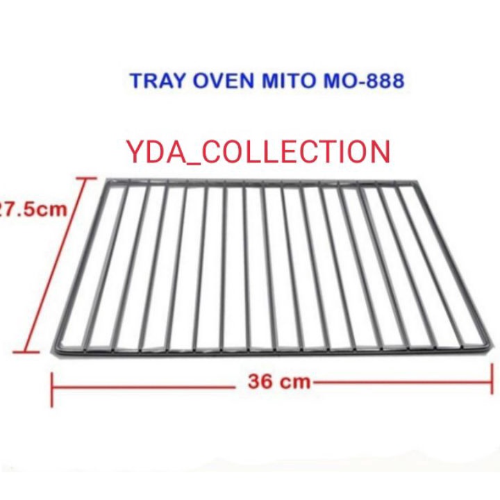 Hematku TRAY JARING OVEN  RAK JARI JARI OVEN MITO FANTASY MO 888 33 LITER  TRAY OVEN MITO TERLARIS  