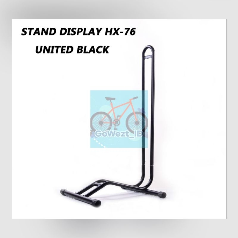 Bike Stand Display Standar Paddock Pedok United HX-76 Hitam Lipat MTB Fixie Roadbike | High Quality