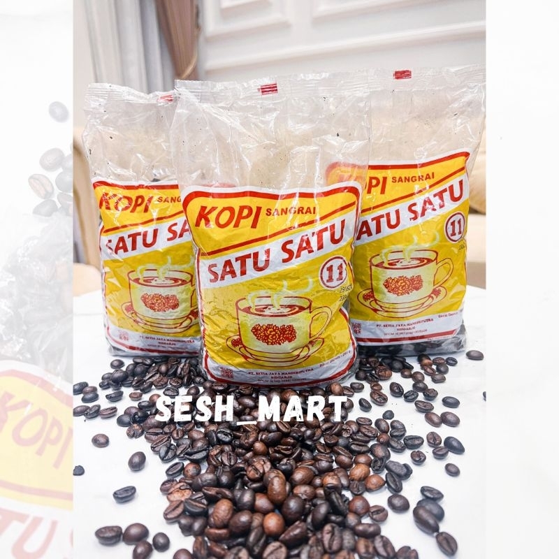 

Kopi Sangrai Satu Satu Kemasan 250gr- Kopi murni 100% tanpa campuran