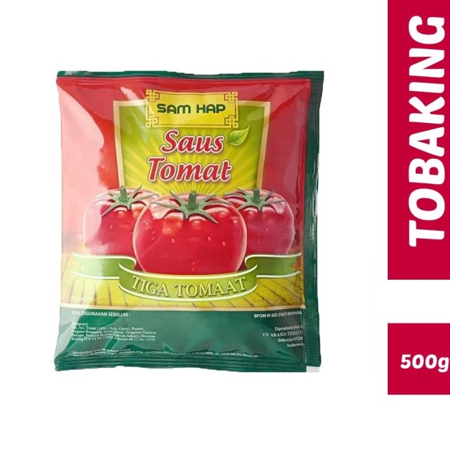 

Big Sale Saos Tomat Sam hap refill 5 gr Saus Tomat Tiga Tomat Samhap