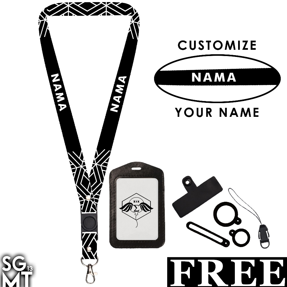 

Cuma hari ini BISA SATUAN Lanyard Custom Nama Printing Full 2 Sisi Ukuran 2cm Satuan Murah Bisa Request Nama Design 1