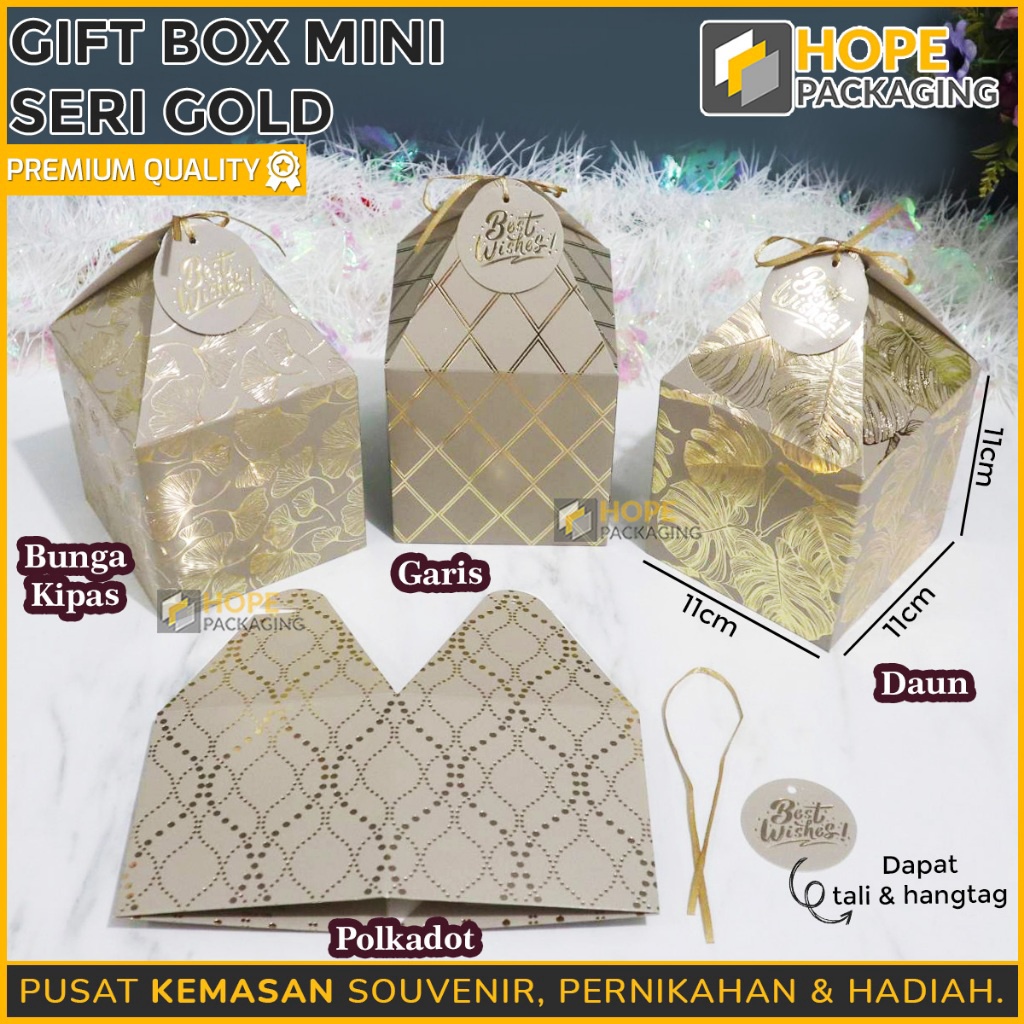 

PRODUCT TERKECE Kotak Permen Coklat Candy Size 11x11x11cm Box Hampers Kotak Hadiah Souvenir Wedding Box Gold Box Mini Kotak Rosegold Kotak Hampers