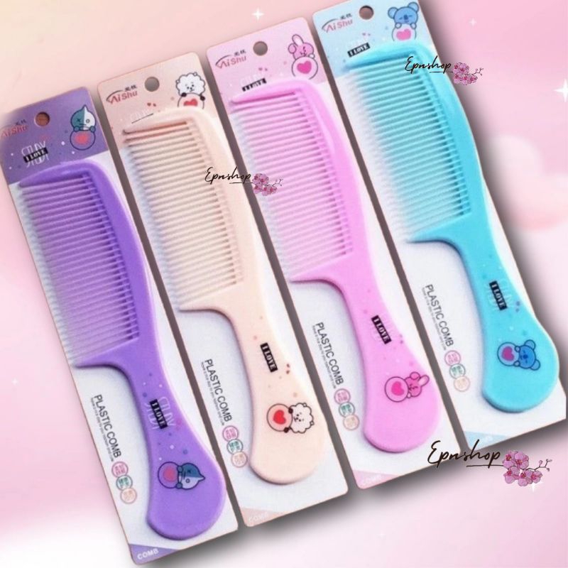 SISIR GAGANG KARAKTER / SISIR RAMBUT MOTIF / SISIR RAMBUT [ RANDOM ]