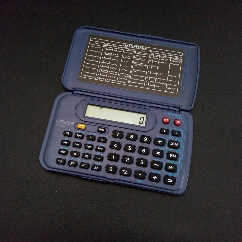 

DISKON CITIZEN CT19 KALKULATOR ILMIAH SEKOLAH CALCULATOR SCIENTIFIC CT19