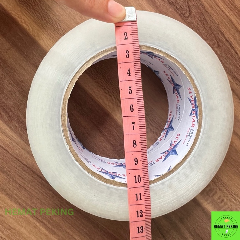 

TERBAIK Lakban Isolasi Bening Cokelat 2 yard