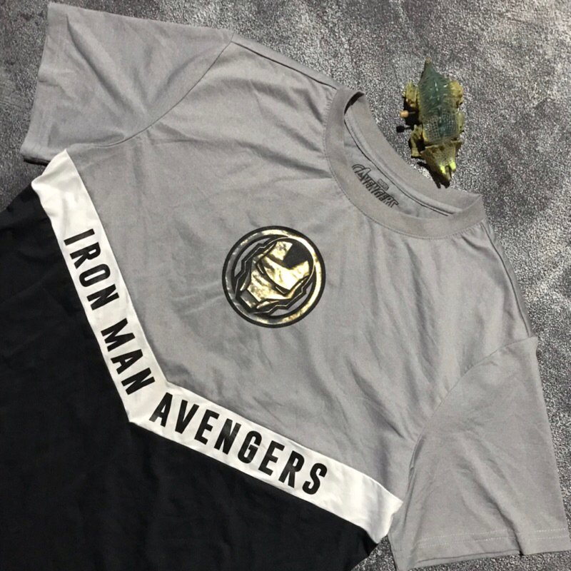 [Thrift] Baju Jersey Olahraga Marvel The Avengers Iron Man
