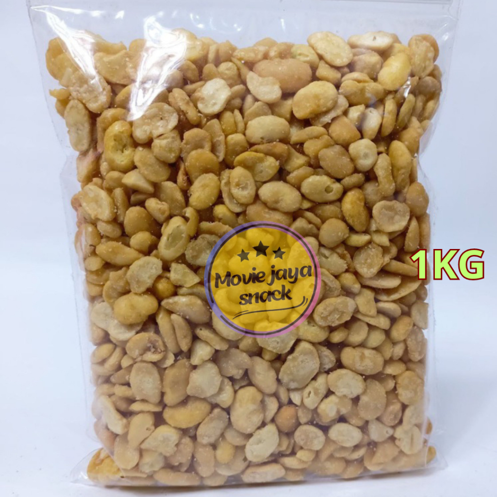 

Kacang Koro Mersi Kupas Asin Gurih Renyah Kemasan 1Kg