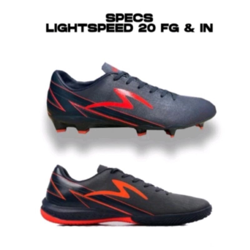 SEPATU BOLA DAN FUTSAL SPECS LIGHTSPEED 20FWD FG dan IN