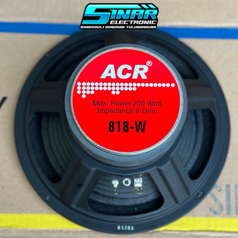 ACR 8in Wofer 818-W Speaker Original