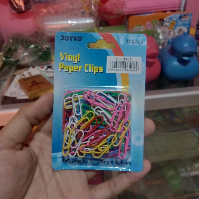 

peper clip warna isi 100pcs