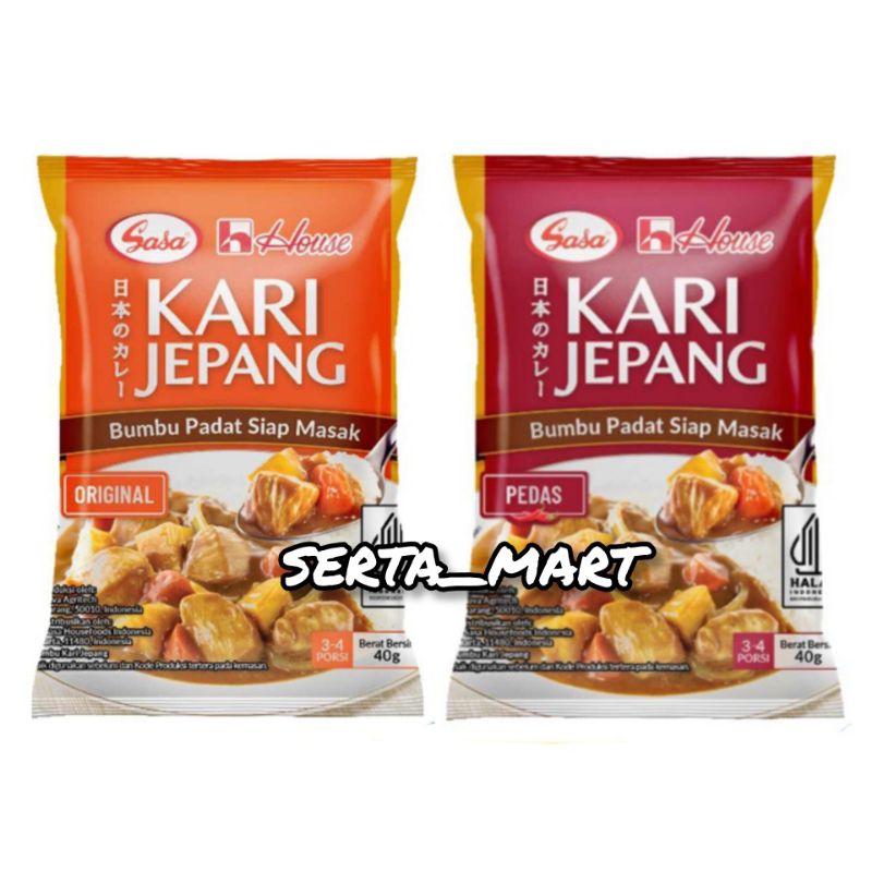 

Sasa House Kari Jepang Original 40gr - Sasa Bumbu Kari Pedas
