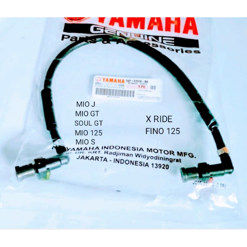selang bensin. selang injeksi.selang injektor. yamaha mio j.mio GT. SOUL GT. mio 125. mio s.fino 125