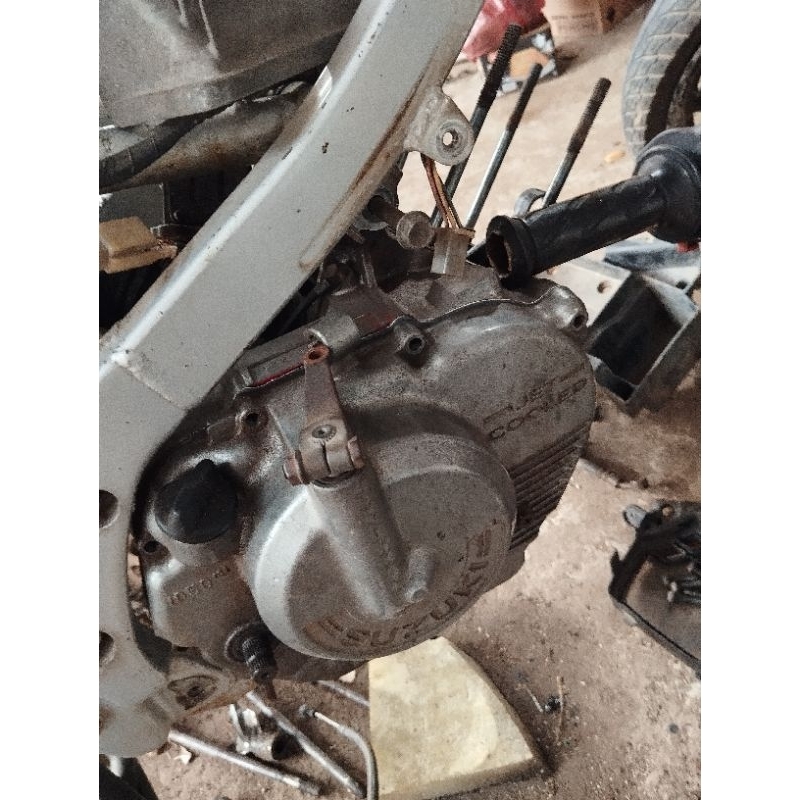 mesin bawah satria 2 tak 6 speed