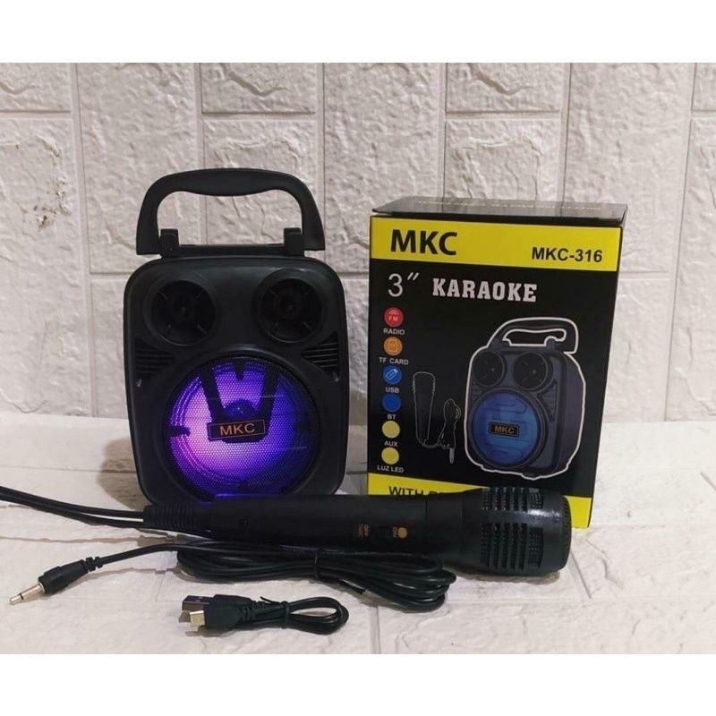 ( BOSA COD) SPEAKER BLUETOOTH XTM316 PLUS MIC KARAOKE XTM