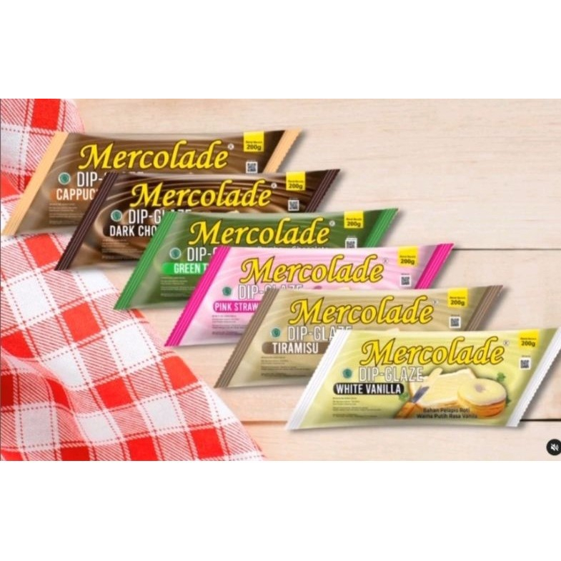 

Mercolade Dip Glaze 200gr