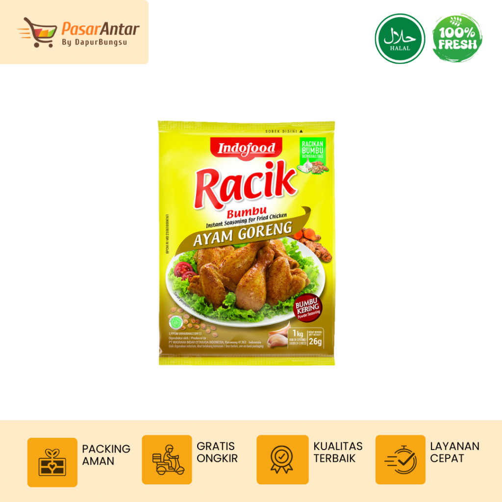 

Bumbu Racik Ayam Goreng Bandung