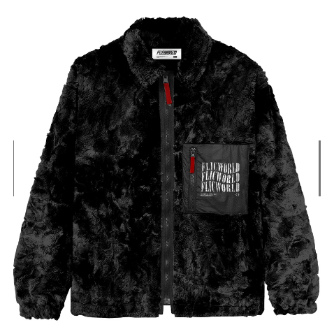 FLICWORLD - Reversible Bone Black Jacket