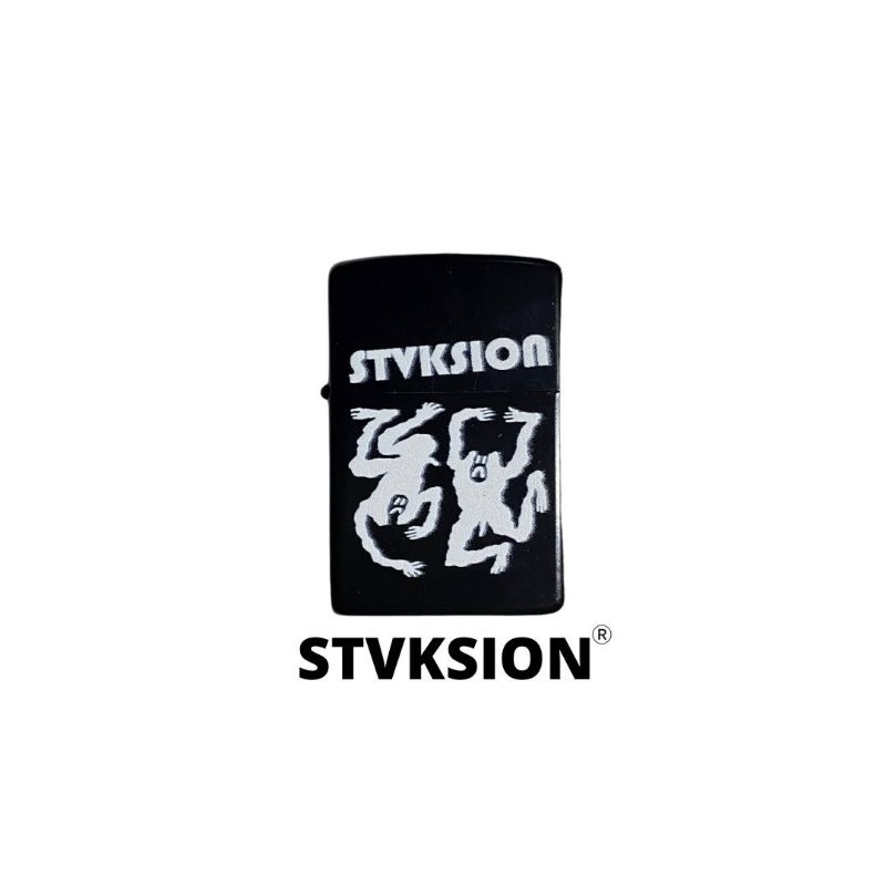 POCKET LIGHTER STVKSION MONKEY /  KOREK API BAND / KOREK POLOS CUSTOM / KOREK API TITANIUM STAINLESS