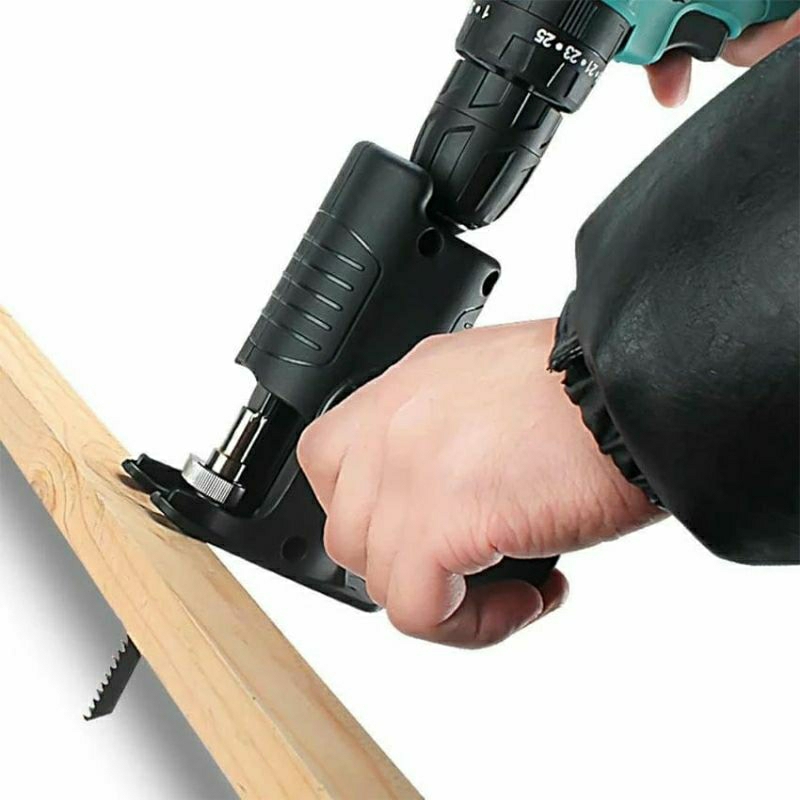 {JS} Gergaji Mesin Adaptor / Gergaji Mesin Adaptor Reciprocating JigSaw Adaptor Bor Ke Gergaji