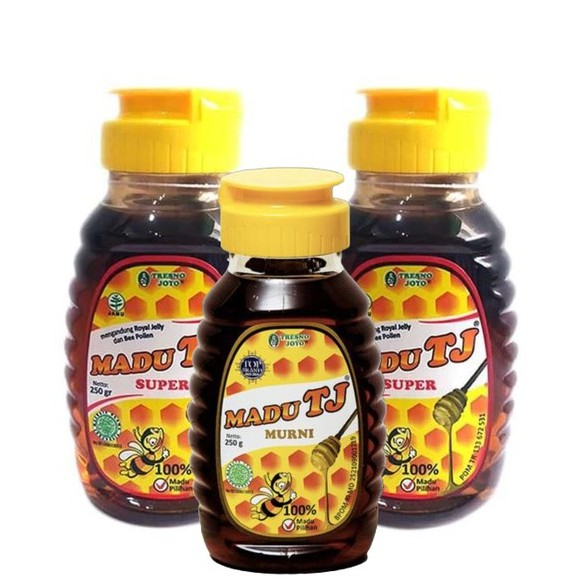 

Madu TJ (Tresno Joyo) 100% Madu Asli Kemasan 250 gr