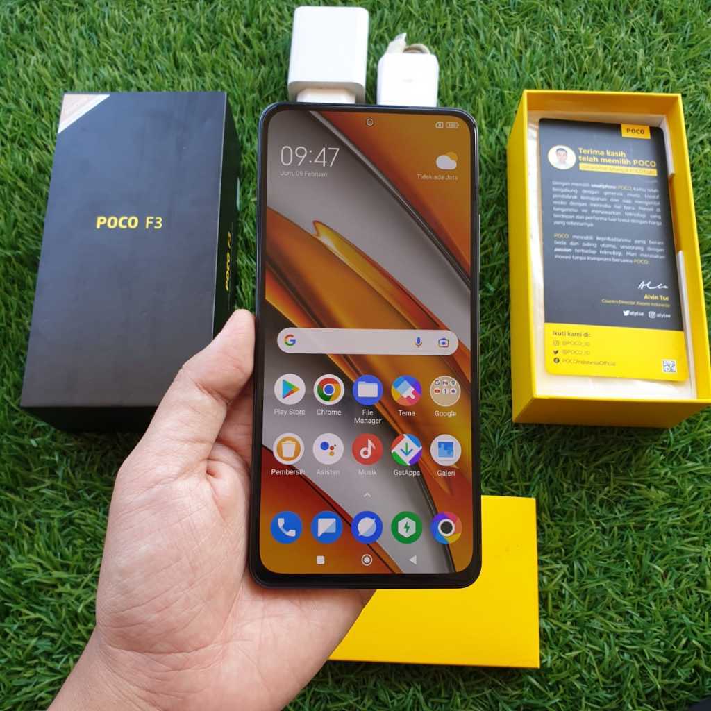 POCO F3 SECOND 8/256GB HP SECOND HANDPHONE SECOND HP SEKEN HP BEKAS HP MURAH