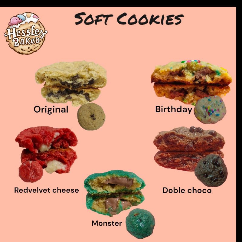 

Soft Cookies ~ hessleybaked