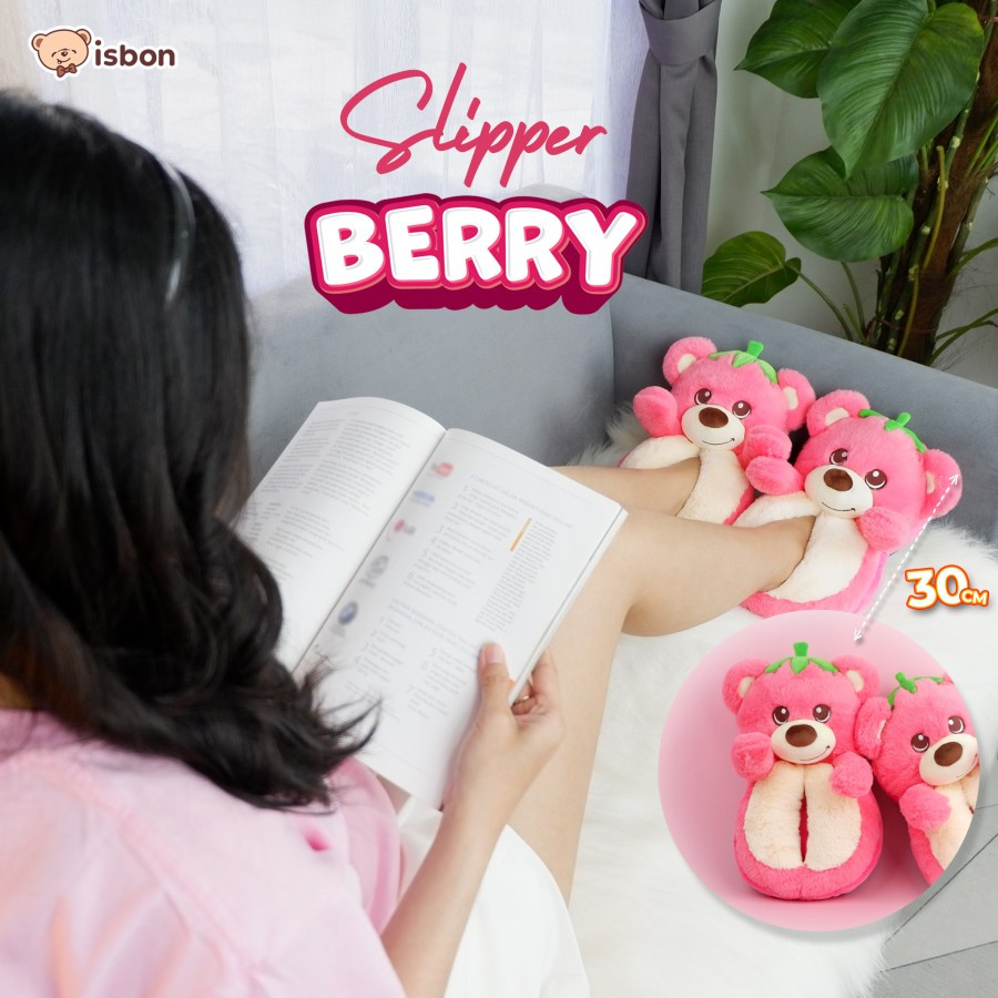 BONEKA Sandal Indoor Slipper Berry Sepatu Tidur SENDAL RUMAH ISTANA BONEKA