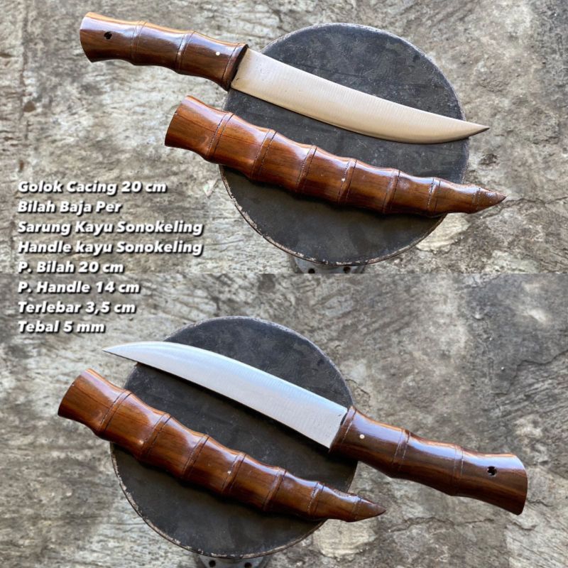 bisa bayar di tempat pisau zambia tribal siap pakai