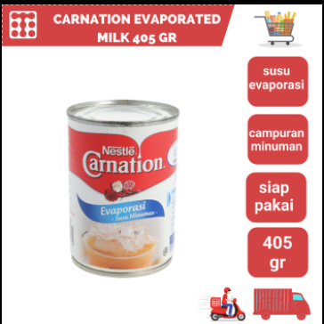 

CARNATION EVAPORATED MILK 405 GR / SUSU KENTAL MANIS CARNATION