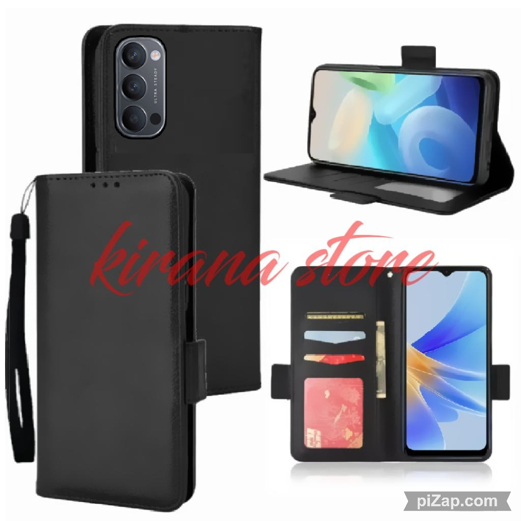 Case Dompet Hp Oppo Reno 4 Pro Flip Case Flip Dompet Casing HP Flip Kulit Case Wallet Leather Cover