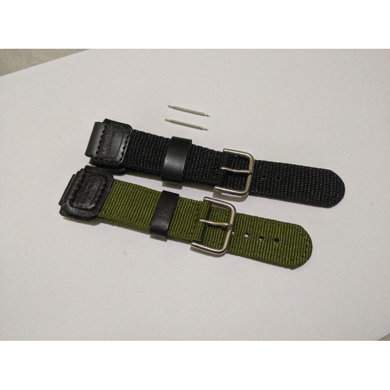 STRAP TALI JAM CASIO SGW-300 SGW-400 SGW300 SGW400 STRAP CANVAS KANVAS SGW-300 SGW-400 FRE 2 PEN