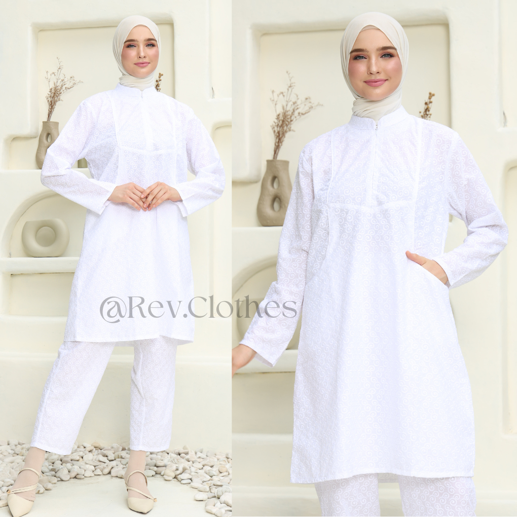 Baju Umroh Wanita Model Setelan Baju Ihram Wanita