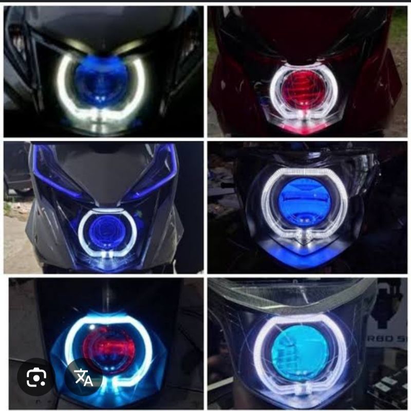 HEADLAMP BILED BEAT KARBU