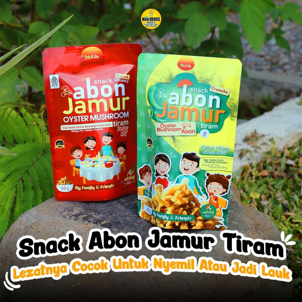

Abon Jamur 50g Tanpa Bawang Vegan Snack Makanan Ringan Vegetarian Tanpa Pengawet Pewarna Halal