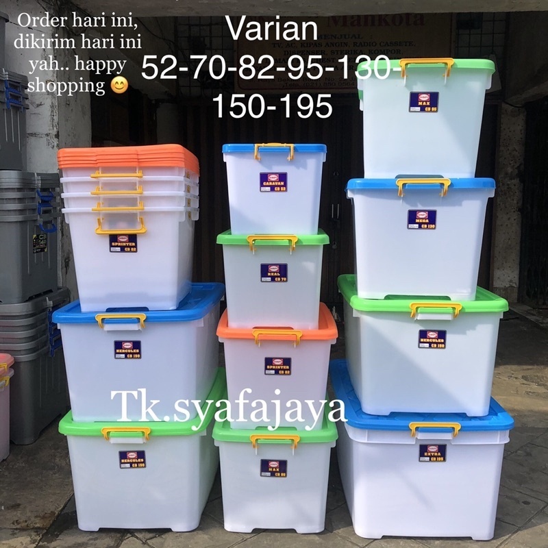 KHUSUS GOSEND SHINPO-Container Box 15-195 Liter BOX CONTAINER SHINPO BATAM