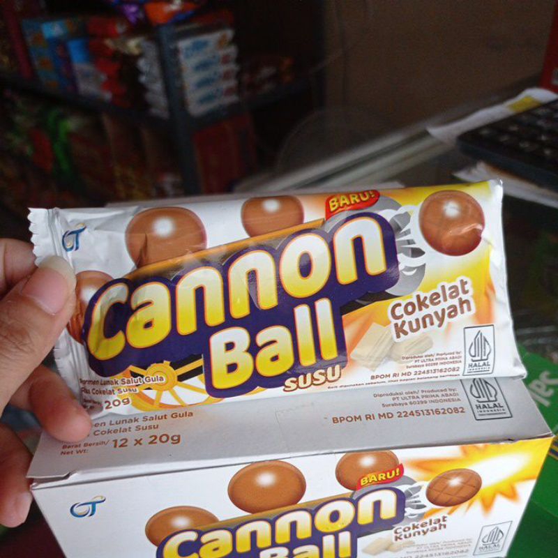 

Cannon Ball susu isi 12 bungkus