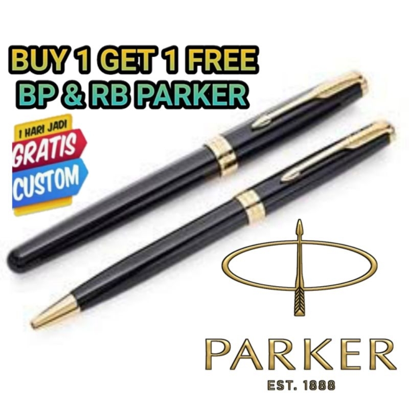 

Bollpoint Mewah Parker Buy 1 Get 1 Free RB Dan BP Gratis Grafir Nama Dan Box Exlusive