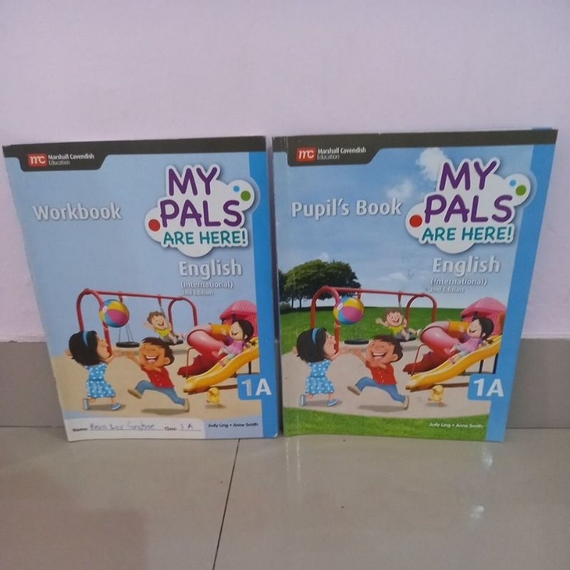 English My Pals Kelas 1A pupils and workbook