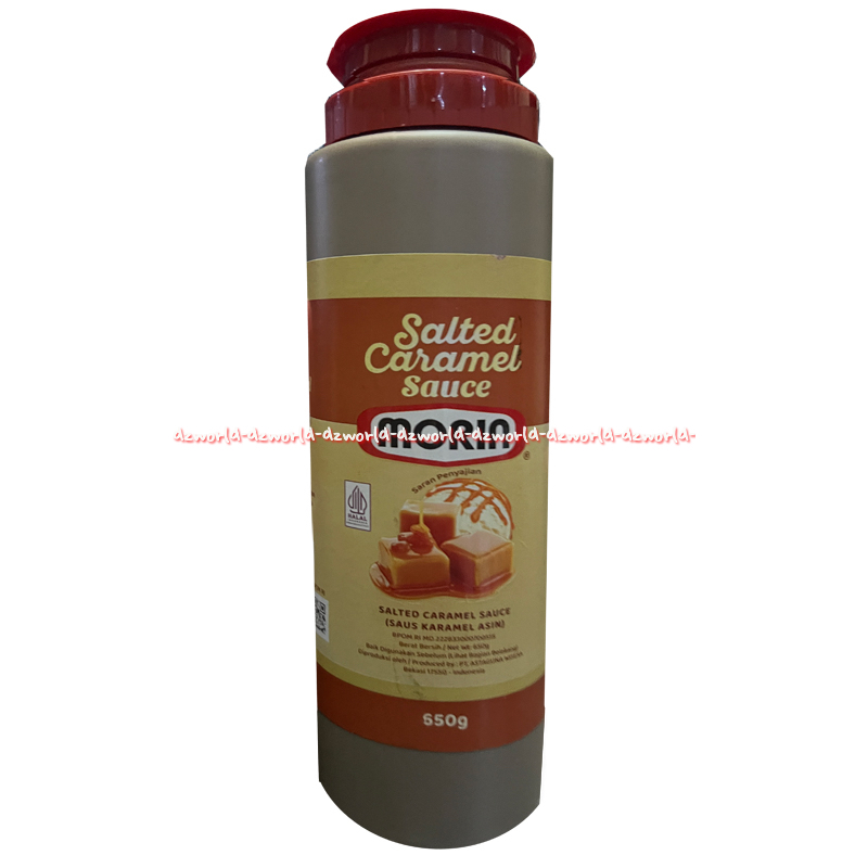 

Morin 550gr Salted Caramel Sauce Saus Karamel Asin Cocok Untuk Topping Minuman Kopi Es Krim Roti Selai Toping Morine Saos