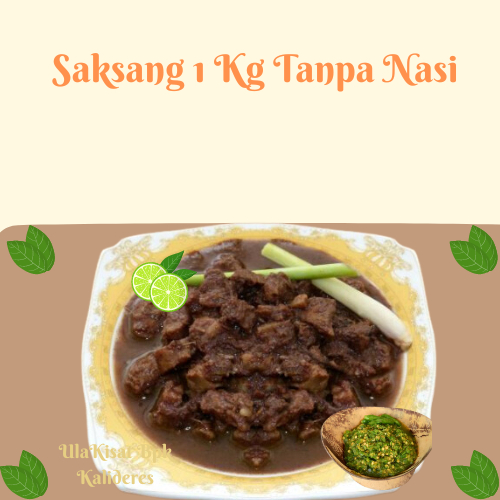 Saksang 1 Kg Tanpa Nasi