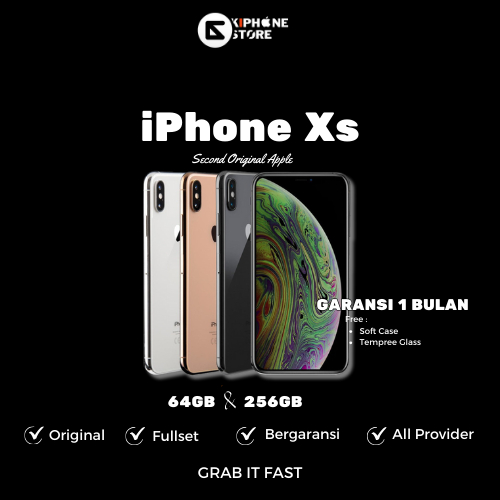 IPHONE XS ALL OPERATOR BERGARANSI