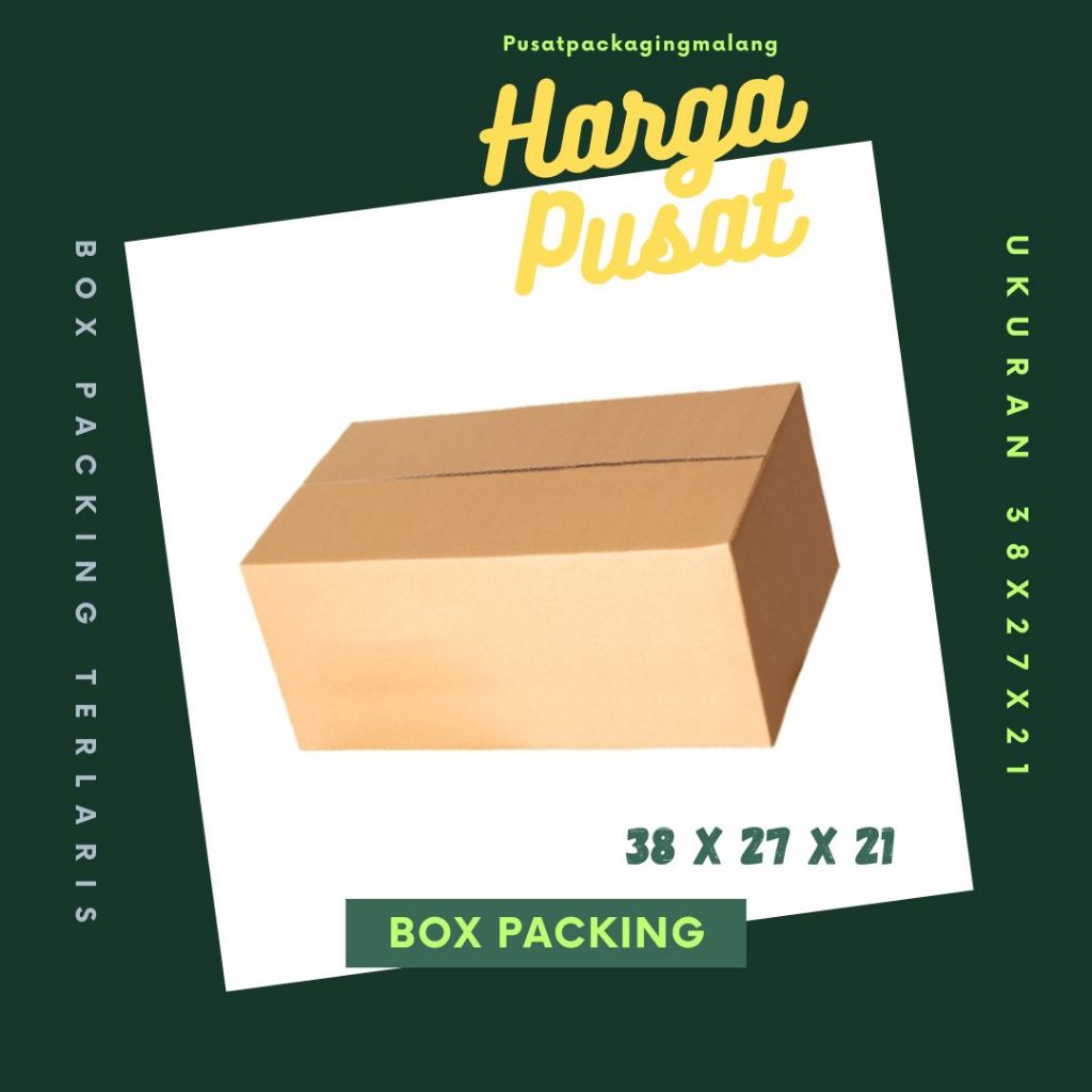 

Kardus 38x27x21 Packing Olshop Box A1 Dus Kotak Kemasan Box Aksesoris Souvenir Sparepart Madu Parfum
