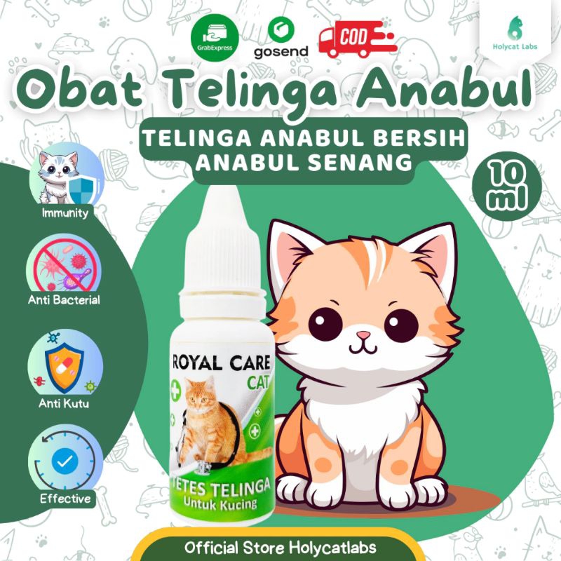 Obat Tetes Telinga Kucing Royal Care