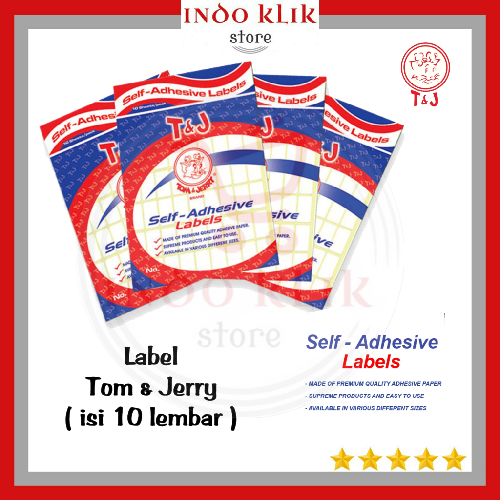 

Label Sticker Tom & Jerry / Stiker Nama Tj No.99 100 103 104 105 107 108 109 112 120 121 123 125