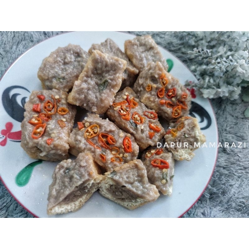 

TAHU BAKSO SAPI MIX ORI PEDAS ISI 10