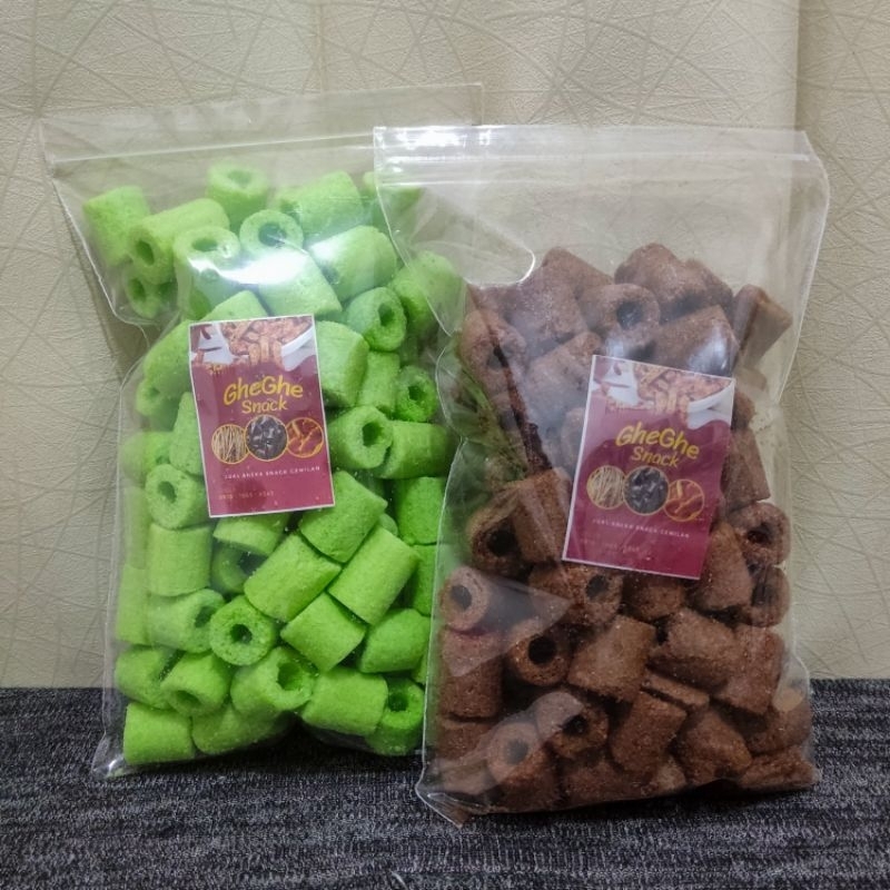 

MOMOGI KECIL COKLAT COKELAT PANDAN HIJAU 100 GR | SNACK CAMILAN KERIPIK ECERAN