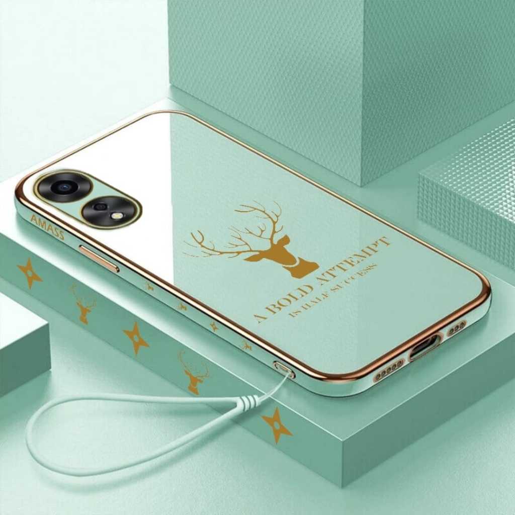 Case OPPO A60 Softcase Silicon Plating Mewah