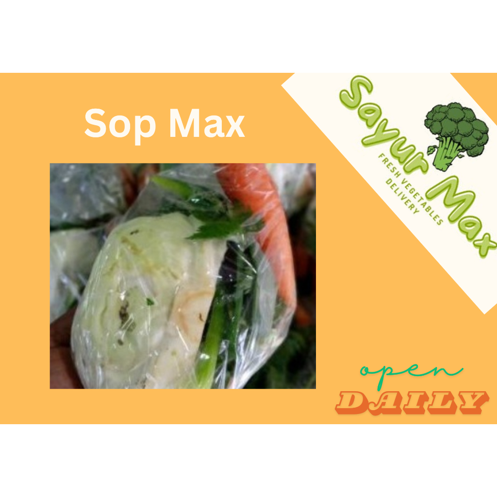 

SOP max ( Paket Sayur Sop Siap Masak )