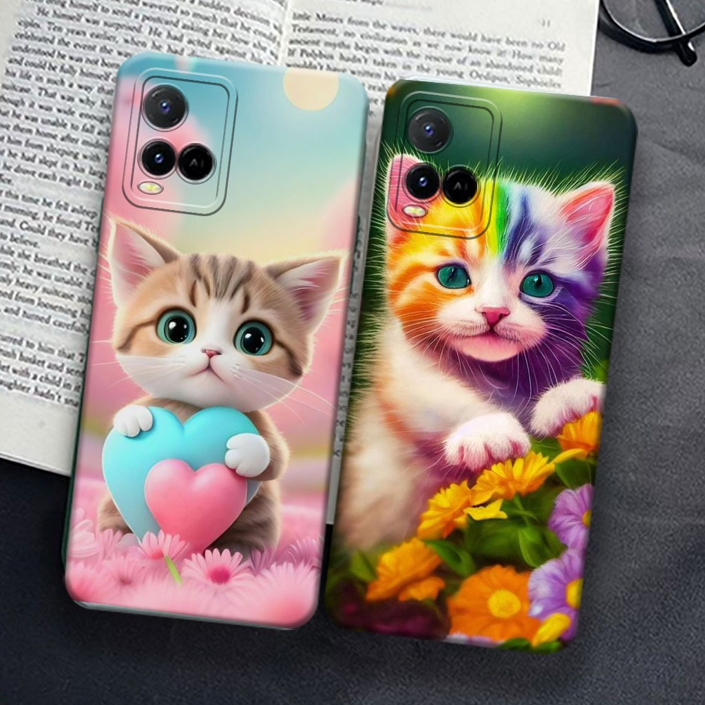 Softcase Prokamera VIVO Y21/Y21A/Y21S/Y33S/Y33T Motif Abstrak full colour Kekinian Aesthetic Casing 