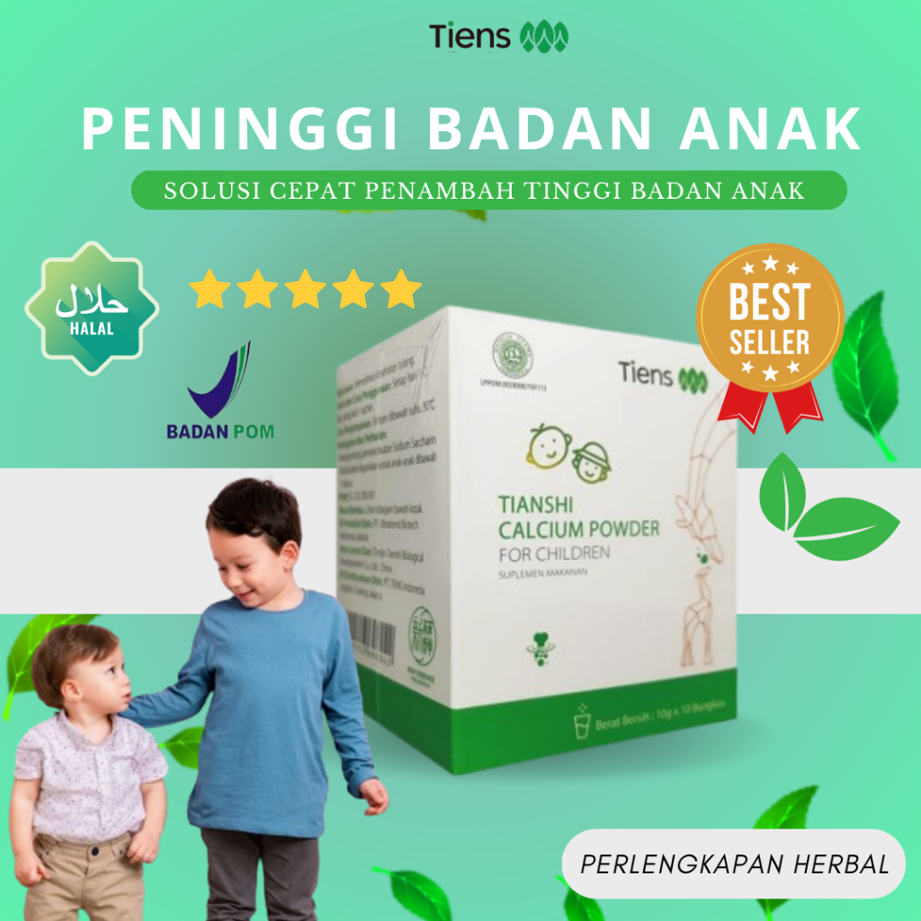 

[ SUSU KALSIUM ] Susu Kalsium Anak Tiens Peninggi Badan Anak Herbal 100% Alami BPOM